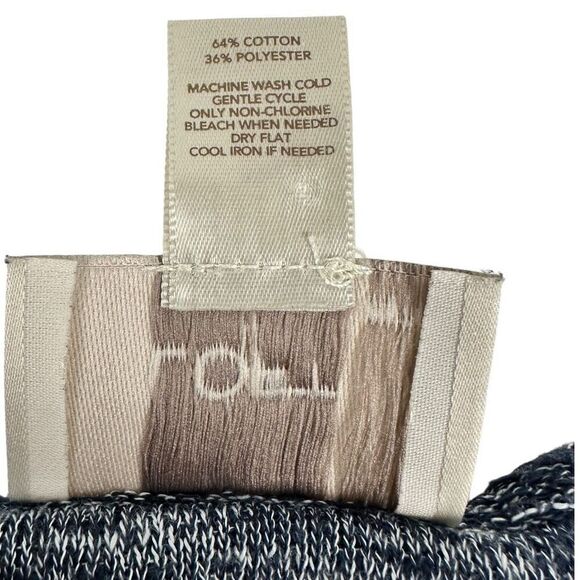 Loft Space Dye Tie Waist Long Sleeve Dress Large - Picture 5 of 5